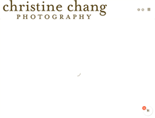 Tablet Screenshot of christinechangphoto.com